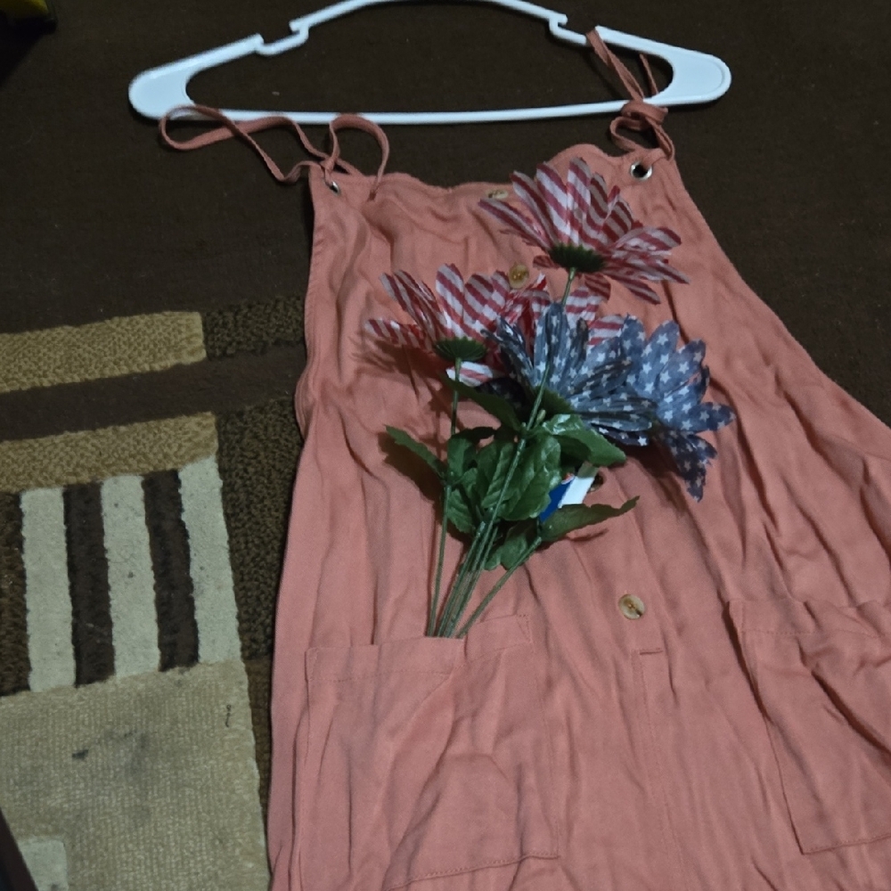 Lela Rose Peach Jumpsuit - Picture 3 of 6